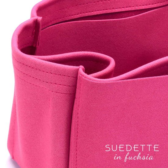 Graceful PM / MM Suedette Singular Style Leather Handbag Organizer (Fuchsia) (More Colors Available) Graceful PM / MM Suedette Singular Style Leather Handbag Organizer (Fuchsia) (More Colors Available)