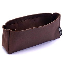 Berri PM / MM Suedette Singular Style Leather Handbag Organizer (Mahogany) (More Colors Available)