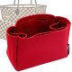 Neverfull PM / MM / GM  Suedette Regular Style Leather Handbag Organizer (Red) (More Colors Available)