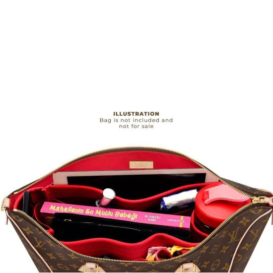 Tournelle PM / MM Suedette Singular Style Leather Handbag Organizer (Red) (More Colors Available) Tournelle PM / MM Suedette Singular Style Leather Handbag Organizer (Red) (More Colors Available)