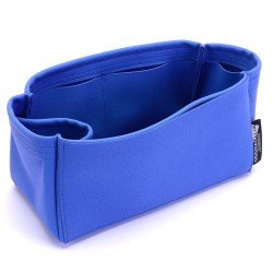 Birkin 25/30/35/40 Suedette Singular Style Leather Handbag Organizer (Royal Blue) (More Colors Available)