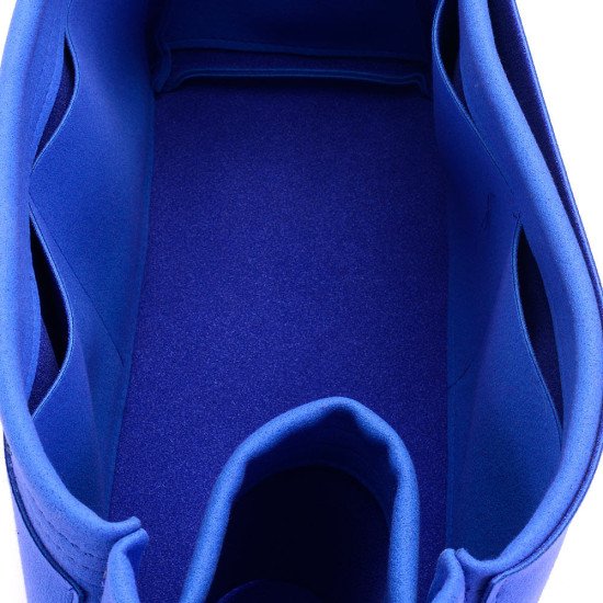 Longchamp Le Pliage Suedette Singular Style Leather Handbag Organizer (Royal Blue) (More Colors Available)