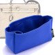 Herbag 39 Suedette Singular Style Leather Handbag Organizer (Royal Blue) (More Colors Available)