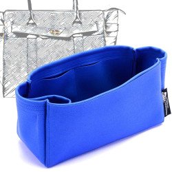 Small Zipped Bayswater Tote Suedette Singular Style Leather Handbag Organizer (Royal Blue) (More Colors Available)  Small Zipped Bayswater Tote Suedette Singular Style Leather Handbag Organizer (Royal Blue) (More Colors Available)