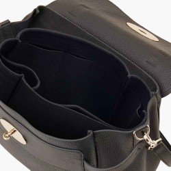 Alexa (Mulberry) Suedette Singular Style Leather Handbag Organizer Liner (Black) (More Colors Available) Alexa (Mulberry) Suedette Singular Style Leather Handbag Organizer Liner (Black) (More Colors Available)