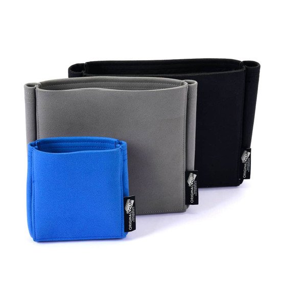 Evelyne III (TPM, PM and GM )Suedette Basic Style Leather Handbag Organizer (More Colors Available)