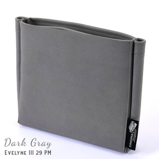 Evelyne III (TPM, PM and GM )Suedette Basic Style Leather Handbag Organizer (More Colors Available)