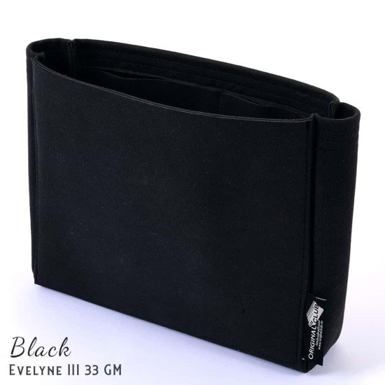 Evelyne III (TPM, PM and GM )Suedette Basic Style Leather Handbag Organizer (More Colors Available)