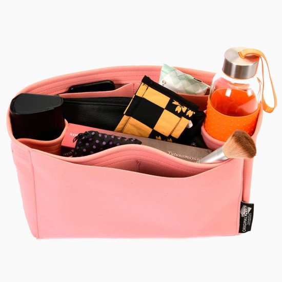 Neverfull PM / MM / GM  Suedette Regular Style Handbag Organizer (Rose Pink) (More Colors) Neverfull PM / MM / GM  Suedette Regular Style Handbag Organizer (Rose Pink) (More Colors)