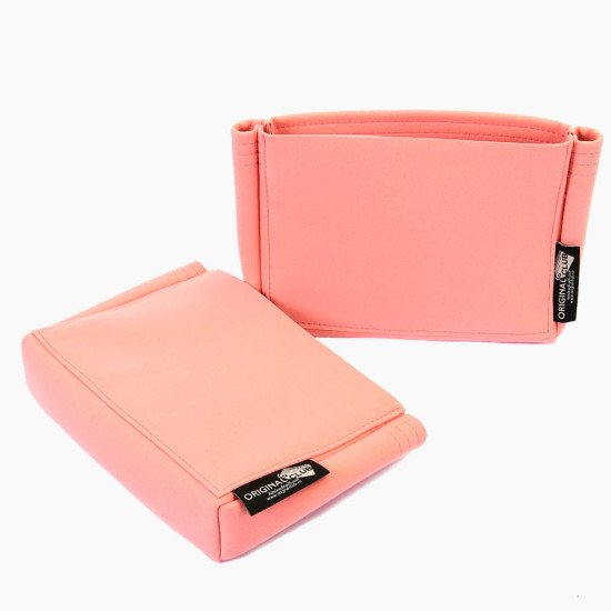 NeoNoe Suedette Leather Basic Style Set of 2 Handbag Organizers in Rose Pink (More Colors) NeoNoe Suedette Leather Basic Style Set of 2 Handbag Organizers in Rose Pink (More Colors)