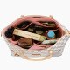 Iena MM Suedette Singular Style Leather Handbag Organizer (Rose Pink) (More Colors Available)