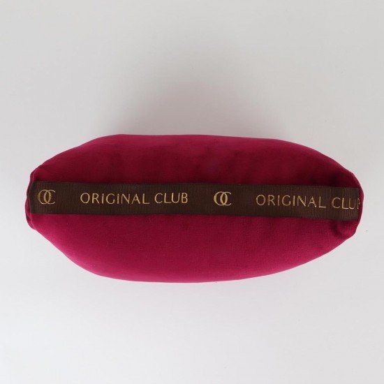Velvet Bag Pillow Shaper in Burgundy for Designer Bags Compatible with Classic / 2.55 Flap Closure Shoulder Bag Medium, Jumbo, and Maxi (More Colors)