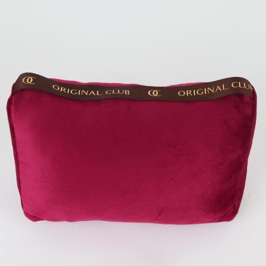 Velvet Bag Pillow Shaper in Burgundy for Designer Bags Compatible with Classic / 2.55 Flap Closure Shoulder Bag Medium, Jumbo, and Maxi (More Colors)