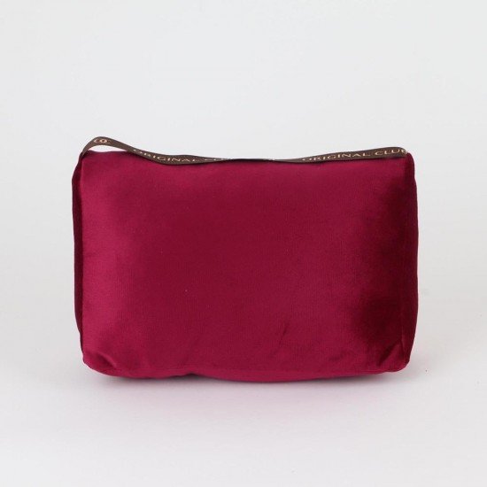 Velvet Bag Pillow Shaper in Burgundy for Designer Bags Compatible with Classic / 2.55 Flap Closure Shoulder Bag Medium, Jumbo, and Maxi (More Colors)