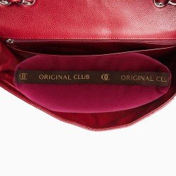 Velvet Bag Pillow Shaper in Burgundy for Designer Bags Compatible with Classic / 2.55 Flap Closure Shoulder Bag Medium, Jumbo, and Maxi (More Colors) Velvet Bag Pillow Shaper in Burgundy for Designer Bags Compatible with Classic / 2.55 Flap Closure Shoulder Bag Medium, Jumbo, and Maxi (More Colors)