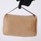 Velvet Bag Pillow Shaper in Taupe for Designer Bags Compatible with Classic / 2.55 Flap Closure Shoulder Bag Medium, Jumbo, and Maxi (More Colors)