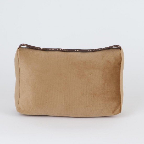 Velvet Bag Pillow Shaper in Taupe for Designer Bags Compatible with Birkin 25, 30, 35, and 40 (More Colors)