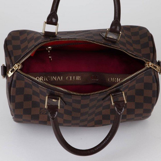 Velvet Bag Pillow Shaper in Burgundy for Designer Bags Compatible with Speedy 25, 30, 35, and 40 (More Colors)