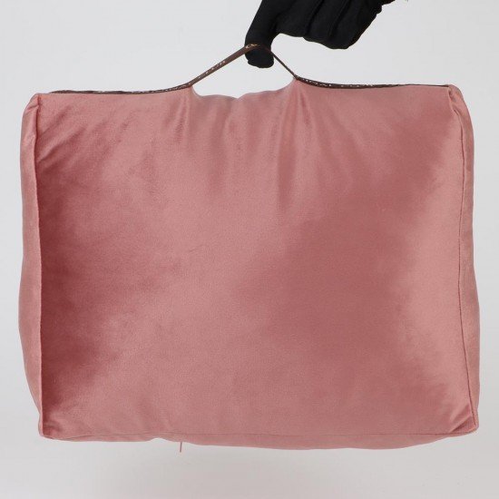 Velvet Bag Pillow Shaper in Rose Pink for Designer Bags Compatible with St Louis PM and GM (More Colors)