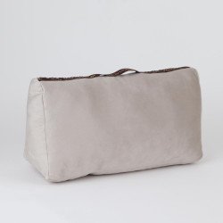 Velvet Bag Pillow Shaper in Ivory for Designer Bags Compatible with Keepall 45