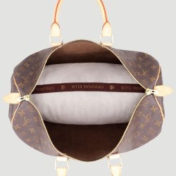 Velvet Bag Pillow Shaper in Ivory for Designer Bags Compatible with Keepall 45