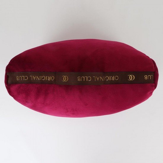 Velvet Bag Pillow Shaper in Burgundy for Designer Bags Compatible with Neverfull PM, MM and GM (More Colors)