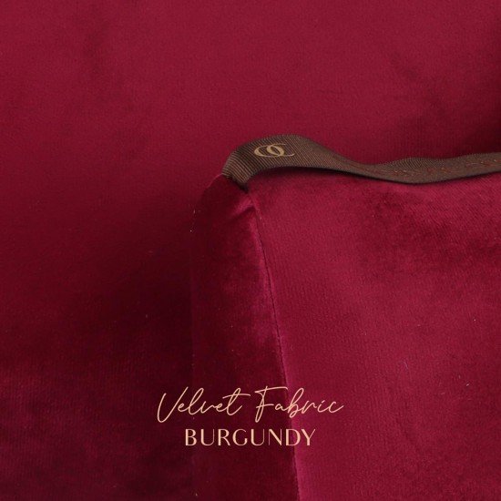 Velvet Bag Pillow Shaper in Burgundy for Designer Bags Compatible with Neverfull PM, MM and GM (More Colors)