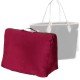 Velvet Bag Pillow Shaper in Burgundy for Designer Bags Compatible with Neverfull PM, MM and GM (More Colors)