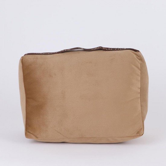 Velvet Bag Pillow Shaper in Taupe for Designer Bags Compatible with Neverfull PM, MM and GM (More Colors)