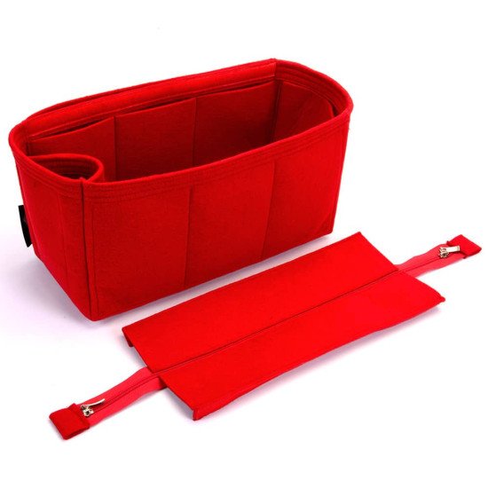Custom Size Detachable Zipper Top Style Bag and Purse Organizer Custom Size Detachable Zipper Top Style Bag and Purse Organizer