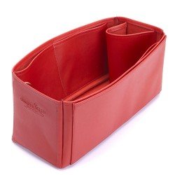 Vegan Leather Handbag Organizer - Size: 37 / 16 / 14 cm