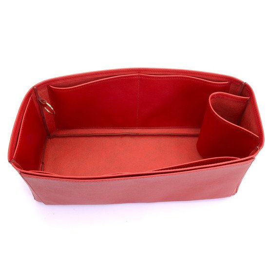 Vegan Leather Handbag Organizer - Size: 37 / 16 / 14 cm