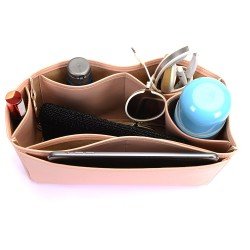 Deluxe Leather Handbag Organizer - Size: 28 / 15 / 10 cm