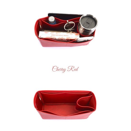 Vegan Leather Handbag Organizers - Size: 27 / 15 / 11 cm