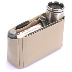 Deluxe Leather Handbag Organizer - Size: 27 / 17 / 9 cm