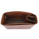 Vegan Leather Handbag Organizer - Size: 27 / 15 / 11 cm