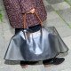 Rain Slicker For Designer Handbags, Tote Bags And Purses in Transparent Black Color (Small Size)