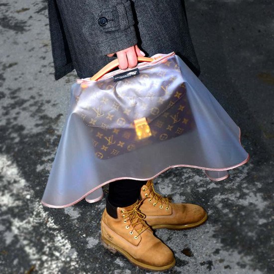 Rain Slicker/Rain Coat/Rain Pancho For Designer Handbags, Tote