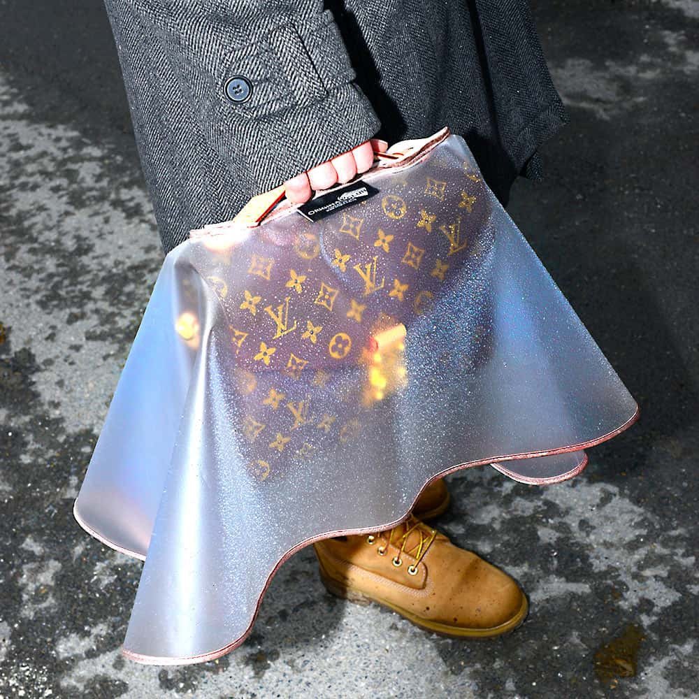 Rain Slicker/Rain Coat/Rain Pancho For Designer Handbags, Tote Bags And