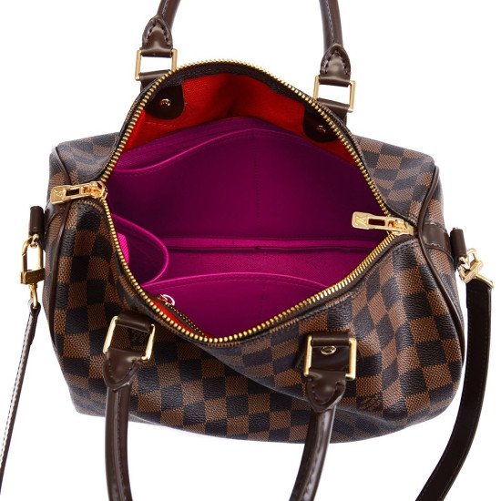 Deluxe Leather Handbag Organizer - Size: 28 / 15 / 15 cm