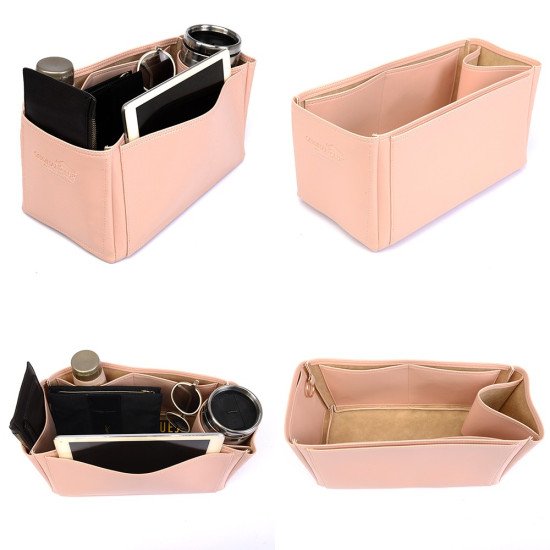 Deluxe Leather Handbag Organizer - Size: 32 / 16 / 16 cm