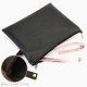 Rain Slicker For Designer Handbags, Tote Bags And Purses in Transparent Black Color ( Medium Size )
