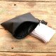 Rain Slicker For Designer Handbags, Tote Bags And Purses in Transparent Black Color ( Large Size )