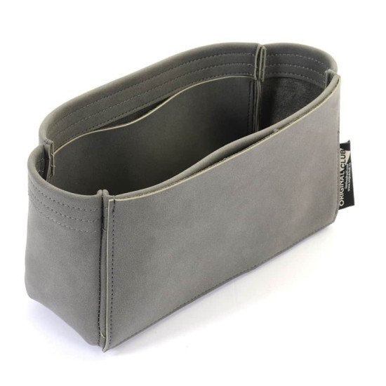 Nubuck Handbag Organizer Without Round Holders - Size: 23 / 16 / 6 cm