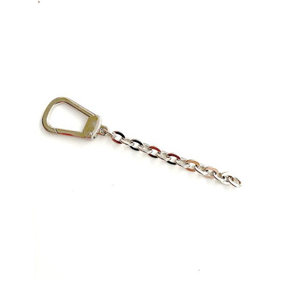 Chain Strap Extender in Silver Cable Chain Style for Designer Bags Chain Strap Extender in Silver Cable Chain Style for Designer Bags