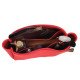 Ch. Gabrielle Hobo Suedette Basic Style Leather Handbag Organizer (More Colors Available)