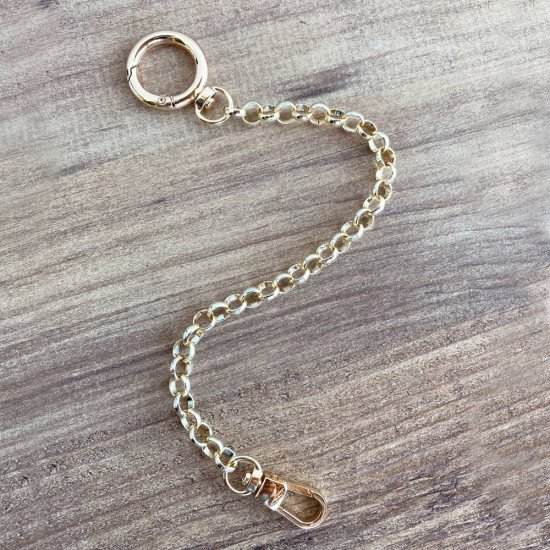 Keyring Cable Link Style Charm Chain