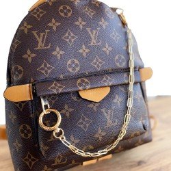 Keyring Double Gold Plated Chain Charm