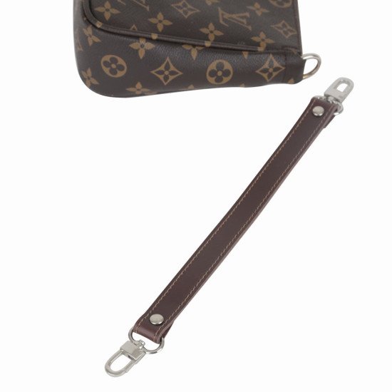 Leather Replacement Top Handle in Brown for Designer Bags and LV NeoNoe ( ¾” Wide - 11.4” long)