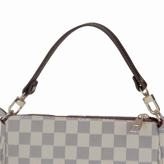 Leather Replacement Top Handle in Brown for Designer Bags and LV NeoNoe ( ¾” Wide - 11.4” long)